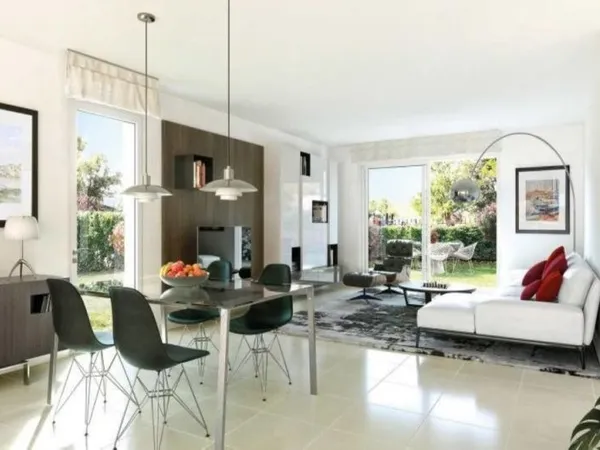 T3 de 64 m² EN REZ DE JARDIN SUD