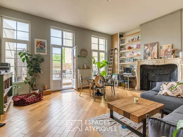 Appartement haussmannien avec terrasse aux Chartrons