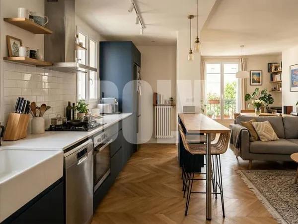 DOLY - Appartement 47m2 - 2 pièces - 92150 Suresnes