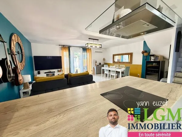 Maison 5 pièces avec garage sur lunel nord