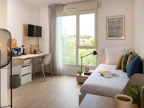 Studio loué dans résidence étudiante -investissement locatif