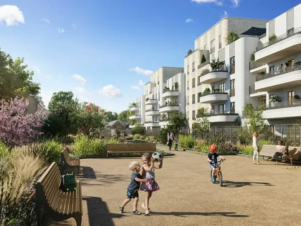 Appt 3 pièces avec balcon et place de parking - 277 000 euros