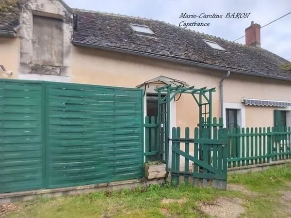 Maison de plain pied 1 chambre SAINT GENOU (36)