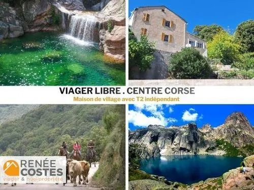 Viager libre - F63 ans - CORTE (20250)