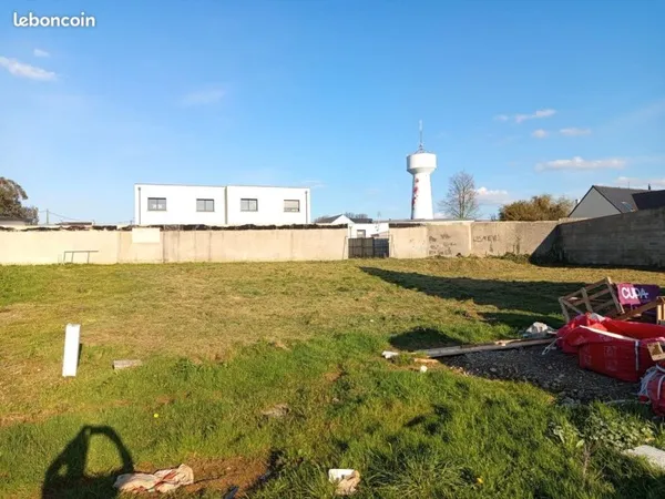 Vend terrain constructible viabilisé