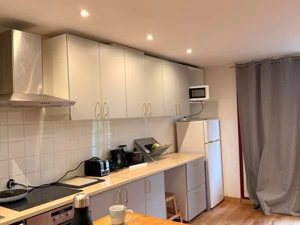 Grand T3 meublé 60m² - prêt à vivre - courte durée