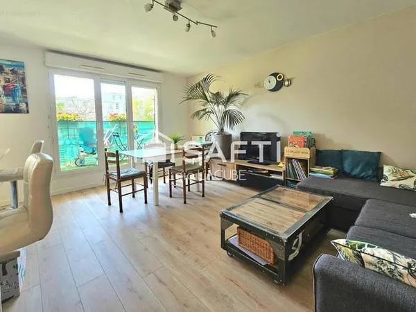 Appartement 3 pièces 63 m²