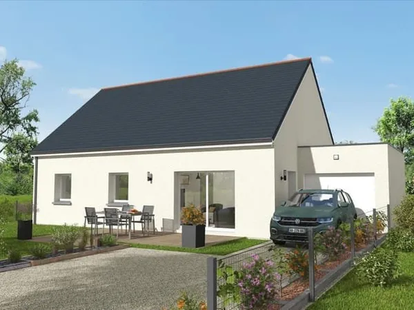 Projet de construction d'une maison 80 m² avec terrain à SAINT-COULOMB (35)