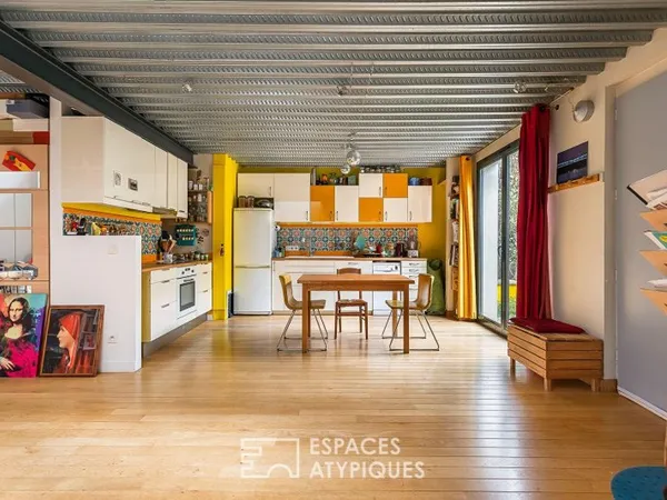 Duplex esprit maison avec jardin au calme, Lyon 9 Vaise