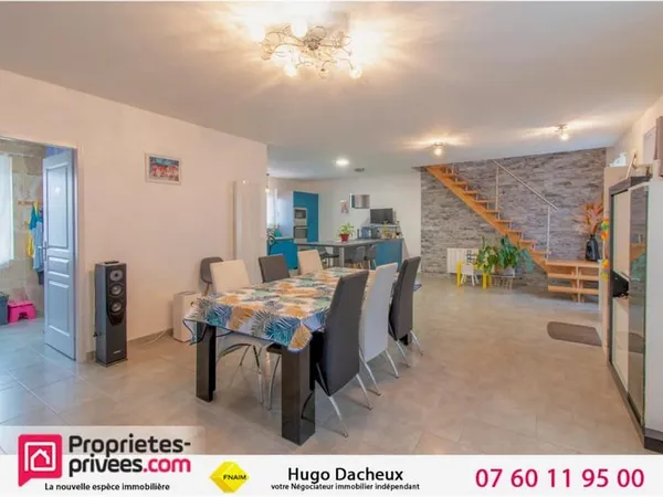 Maison Mery Sur Cher 6 pièce(s) 111 m2