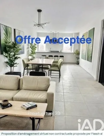 Appartement 1 pièce 46 m²