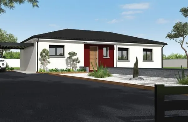 Projet de construction d'une maison 99 m² avec terrain à NOE (31) au prix de 238800€.