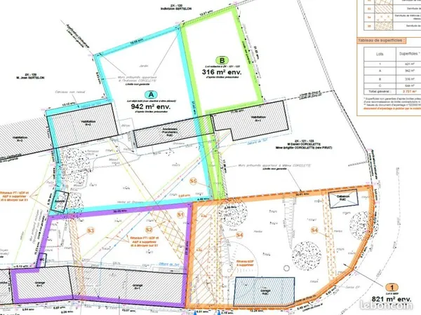 Reyrieux vente terrain constructible