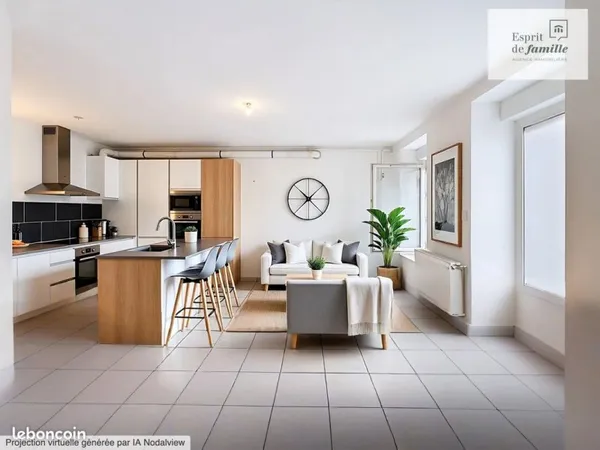 Appartement 3 pièces 39 m²