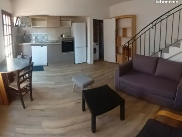 Maison meublée 40m² calme
