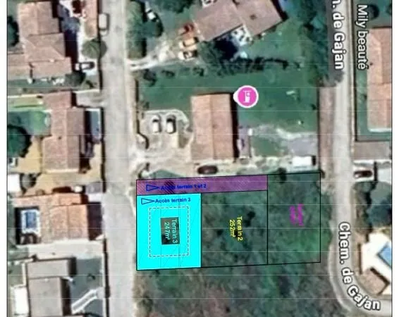 Terrain constructible 247 M2