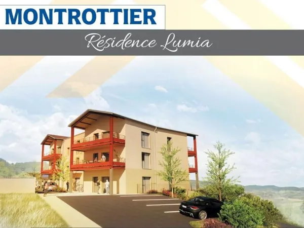 Résidence neuve de qualité avec terrasse, garage et place de parking