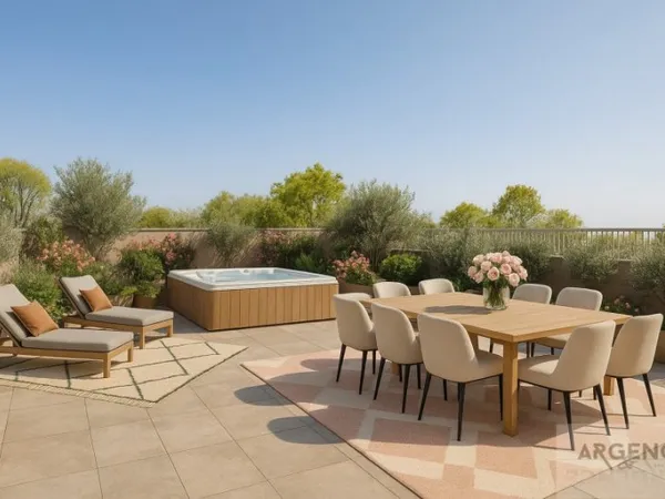 Appartement terrasse 5 pièces 134 m²