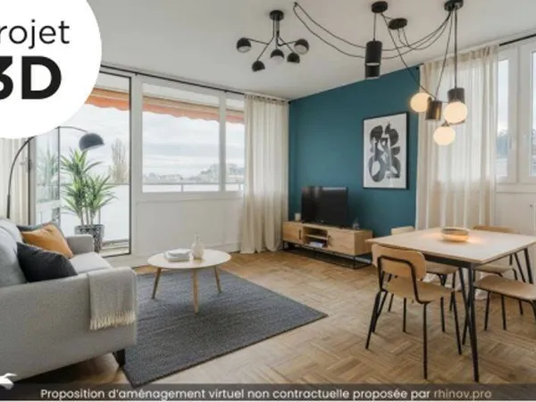 Appartement 3 pièces 65 m²