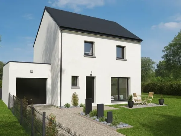Projet de construction d'une maison 85 m² avec terrain à PLONEOUR-LANVERN (29)