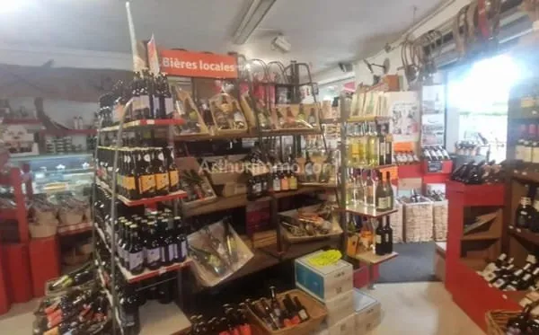 Fond commerce épicerie fine produits régionaux