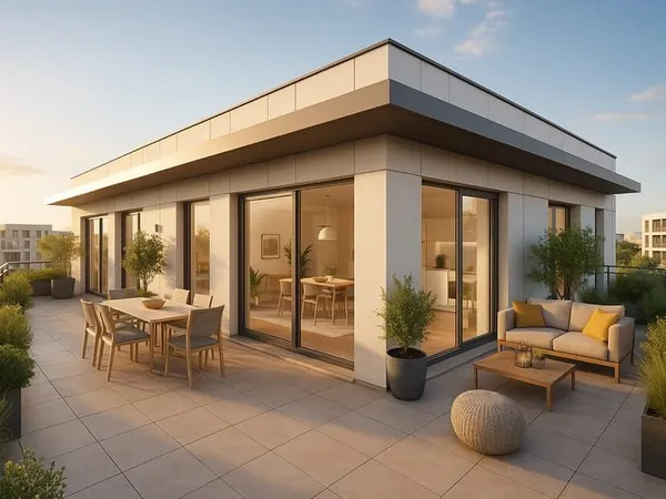 TERRASSE DE 50 M2 EN ATTIQUE !