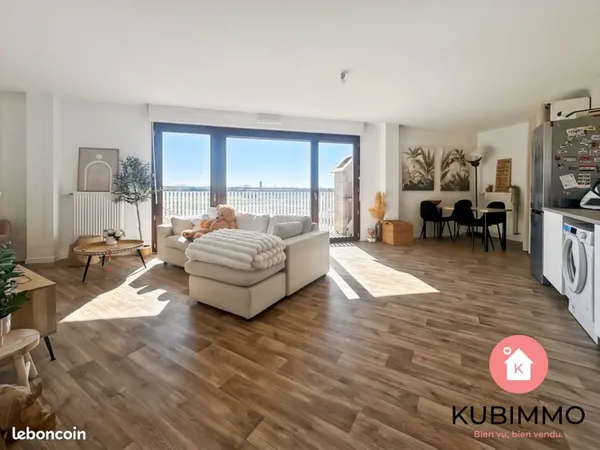 Appartement 3 pièces 63 m²
