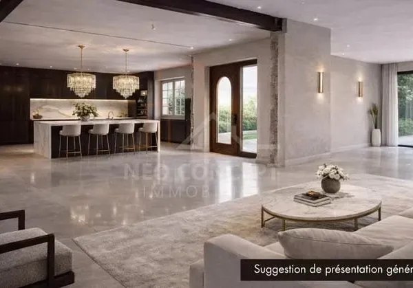 Maison exceptionnelle sur 38 ares de terrain