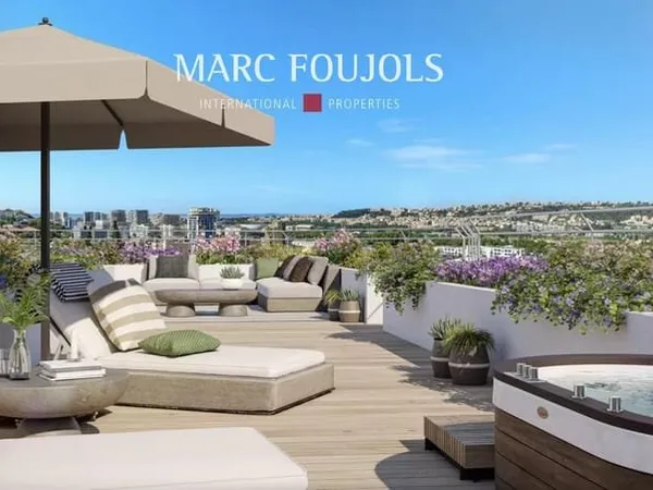 Nice Sainte-Marguerite - Penthouse 4 pièces avec double box et piscine