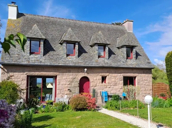 Maison vie de plain pied + sous sol + Vue Mer