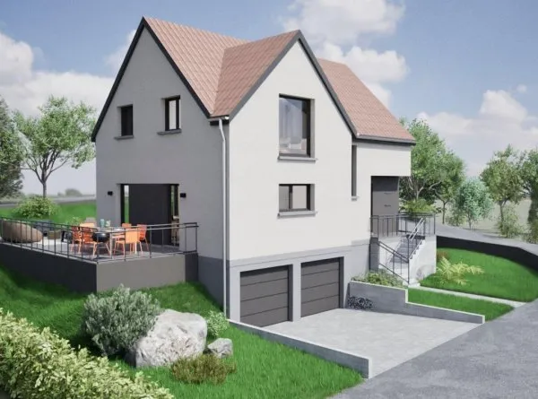 Terrain + maison 142 m²