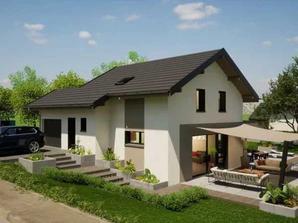 Terrain + maison 102 m²
