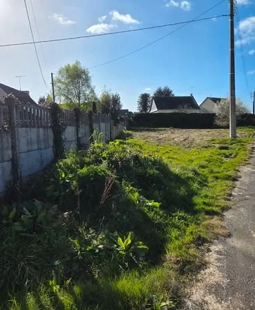 A vendre terrain constructible