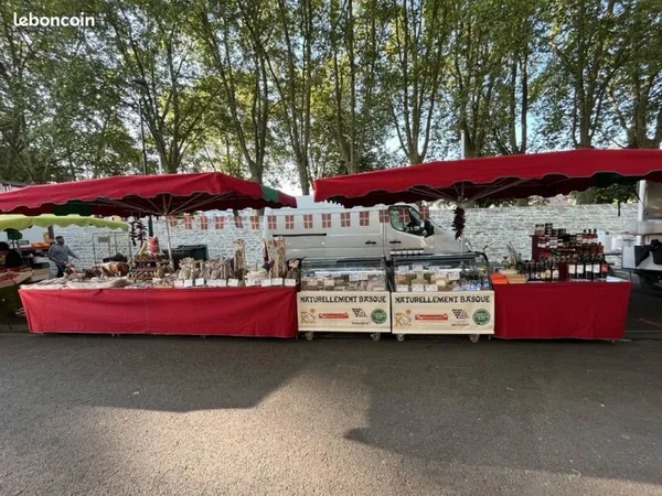 Commerce de marché Spécialités du Pays Basque