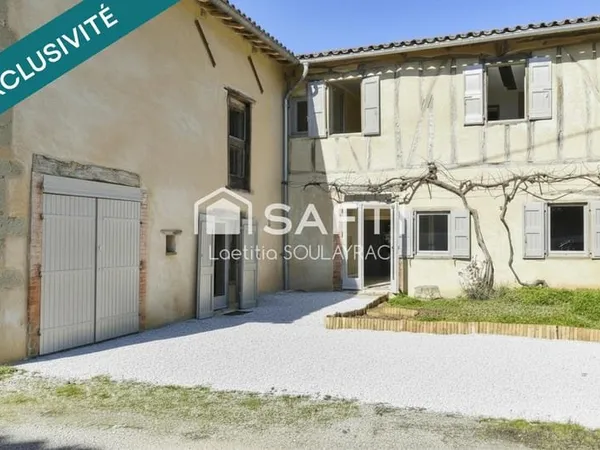 Bâtisse d'exception rénovée de 178 m² environ