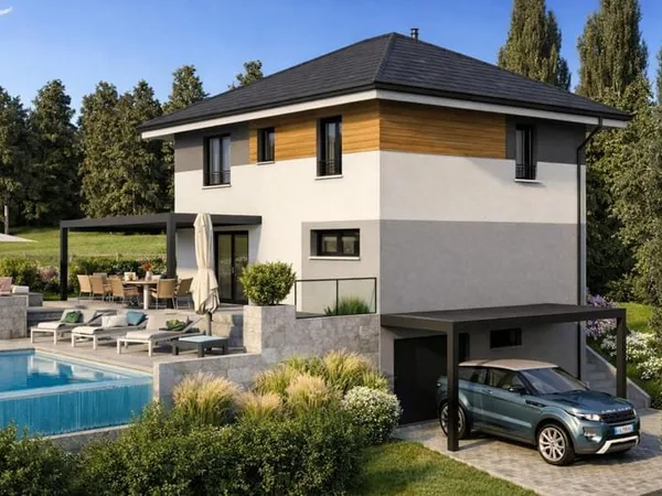 Maison neuve ARTIS sur terrain avec vue