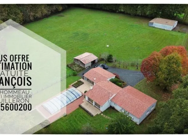 Maison familiale avec grand terrain et dépendance - Mouilleron-le-Captif (85
