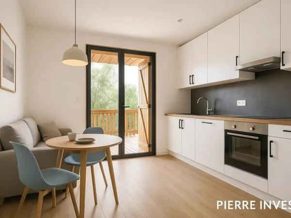 Idéal pour investissement : Studio avec balcon
