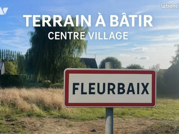 Terrain 949 m² FLEURBAIX