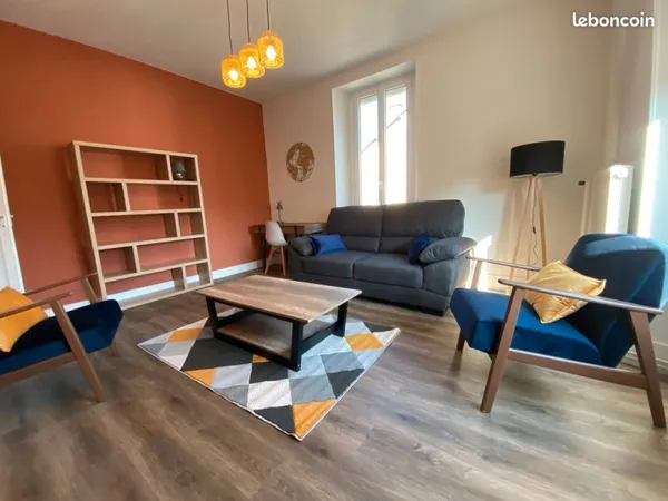 Appartement meublé 2 chambres 70m2