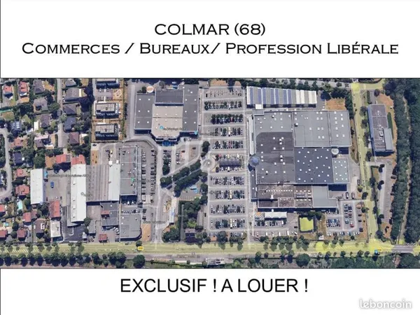 Bureaux - Profession Libérale - 63 m² - Colmar Sud en Exclusivité