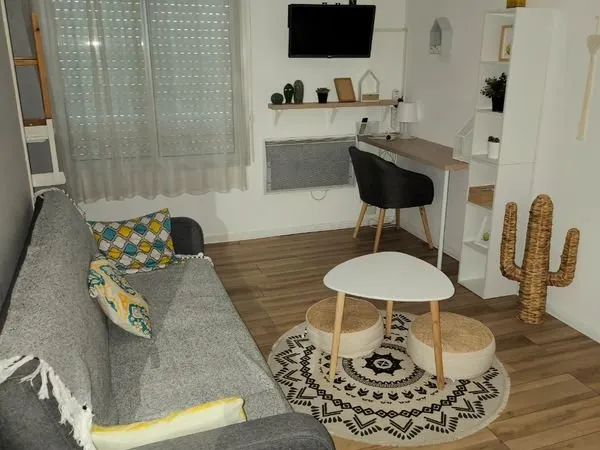 24m2 centre avec parking sécurisé