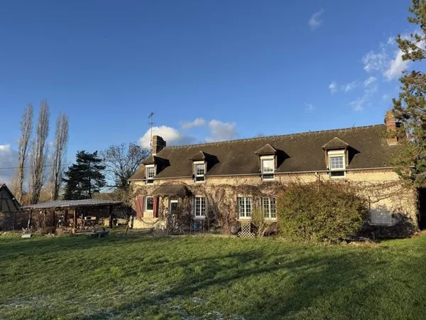 Maison longère vivable de plain-pied | 7 pièces | Heudreville-sur-Eure Les Faulx | 180 m² + Grange a