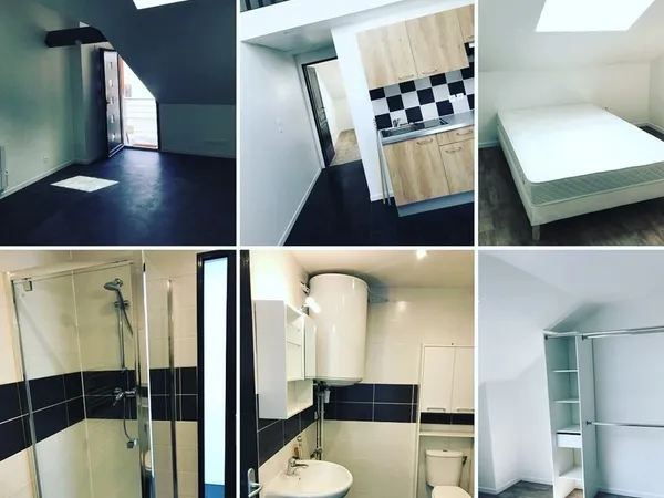 Appartement F2 meublé à louer - Saulx-les-Chartreux - 33 m² (45 m² au sol via une mezzanine)