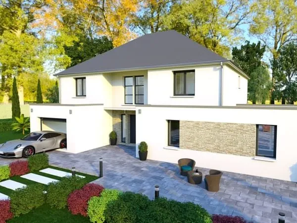 Projet de construction d'une maison 160 m² avec terrain à SAINT-FIACRE (77)