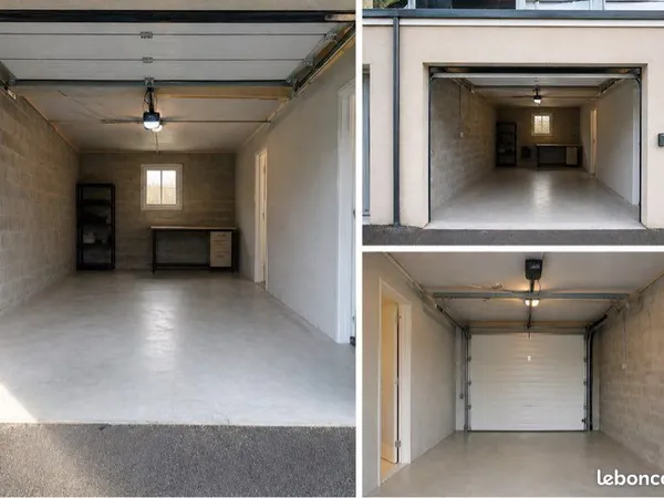 Garage 26 m² sécurisé - Porte électrique