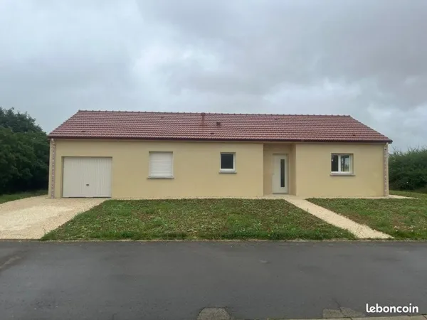 Maison 3 chambres + garage