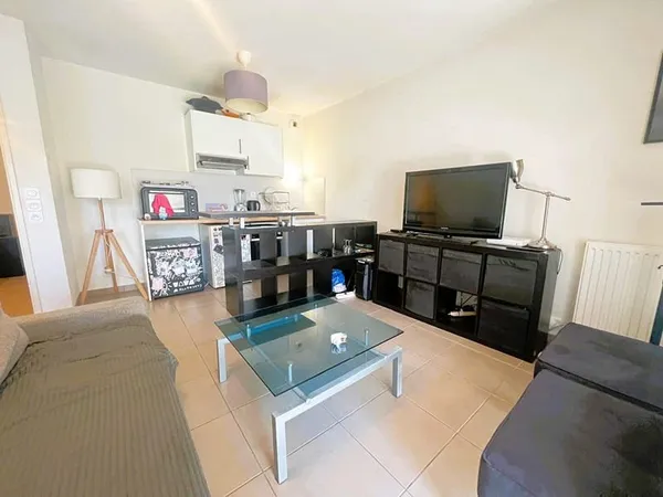 TOULOUSE CARTOUCHERIE APPARTEMENT T1 35.11 M² AVEC TERRASSE ET CAVE