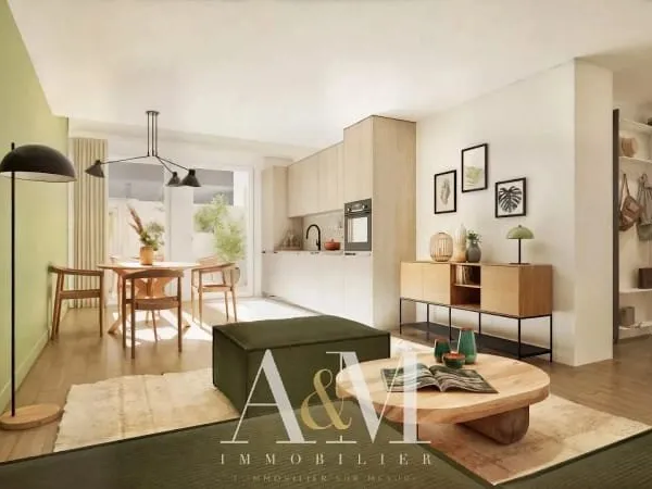 Duplex 3 pièces 80 m²