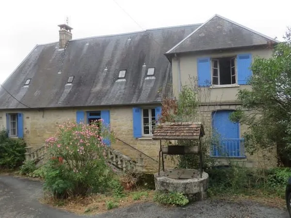 Maison individuelle (en pierres) sur cave - secteur Badefols